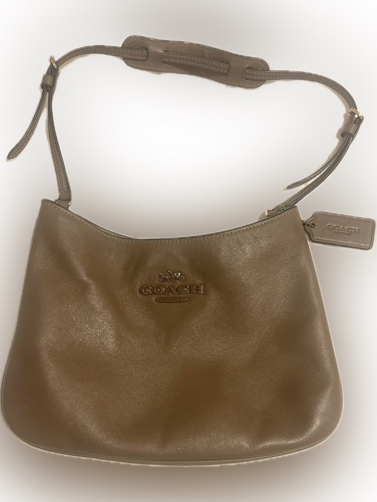 Coach Handbags - COACH Leather Shoulder Bag in Brown